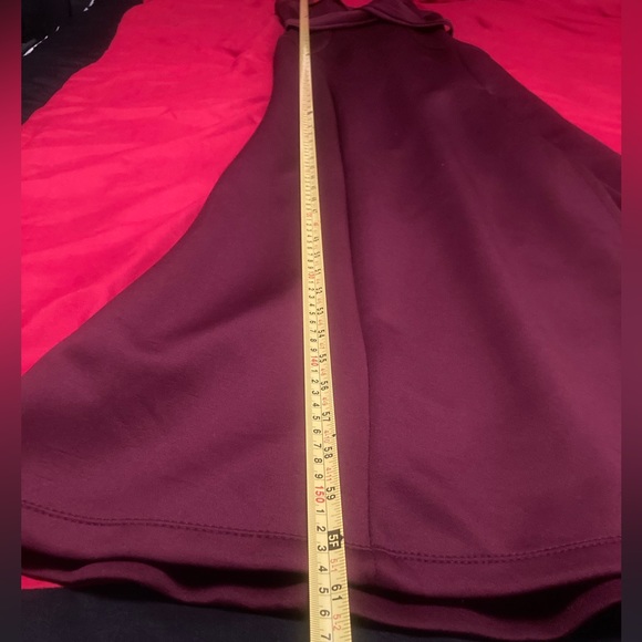 Emerald Sundae Burgundy Dress Size Small - Picture 9 of 10